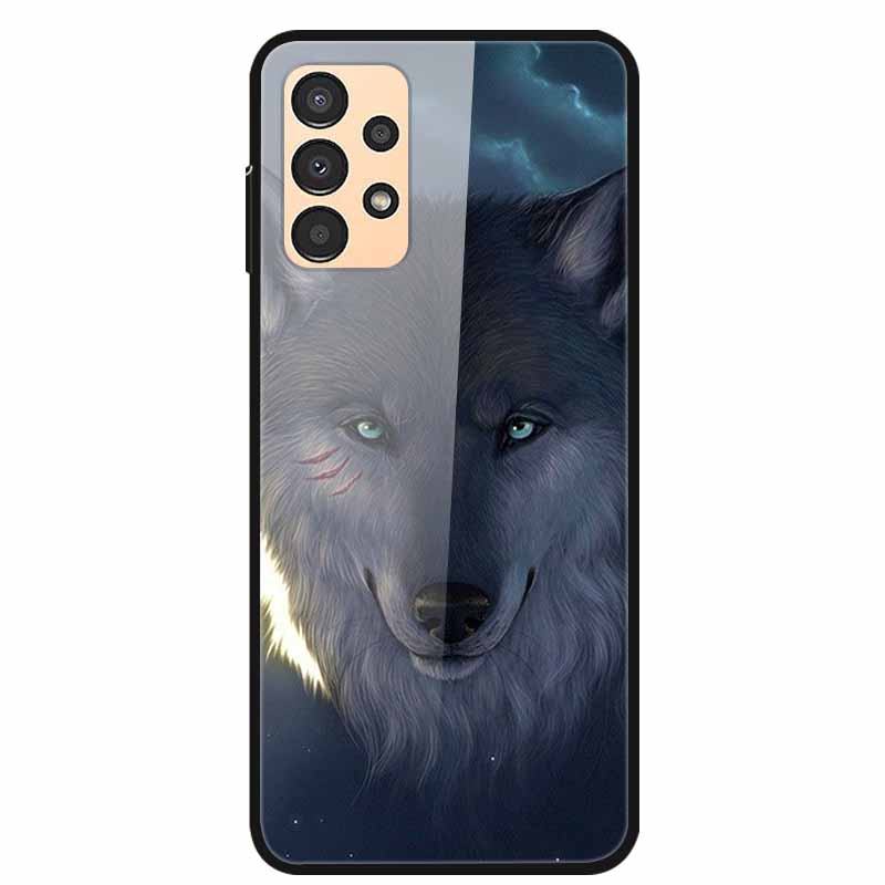 Funda para Samsung A53 5G 2022 Mármol Vidrio Templado Tapa Dura para Fundas de Teléfono Samsung Galaxy A33 A73 5G Protección Fundas