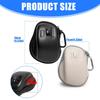 Étui rigide portable en EVA Sac de rangement pour souris pour 4 souris pour le voyage, le bureau, la maison, Étui seul