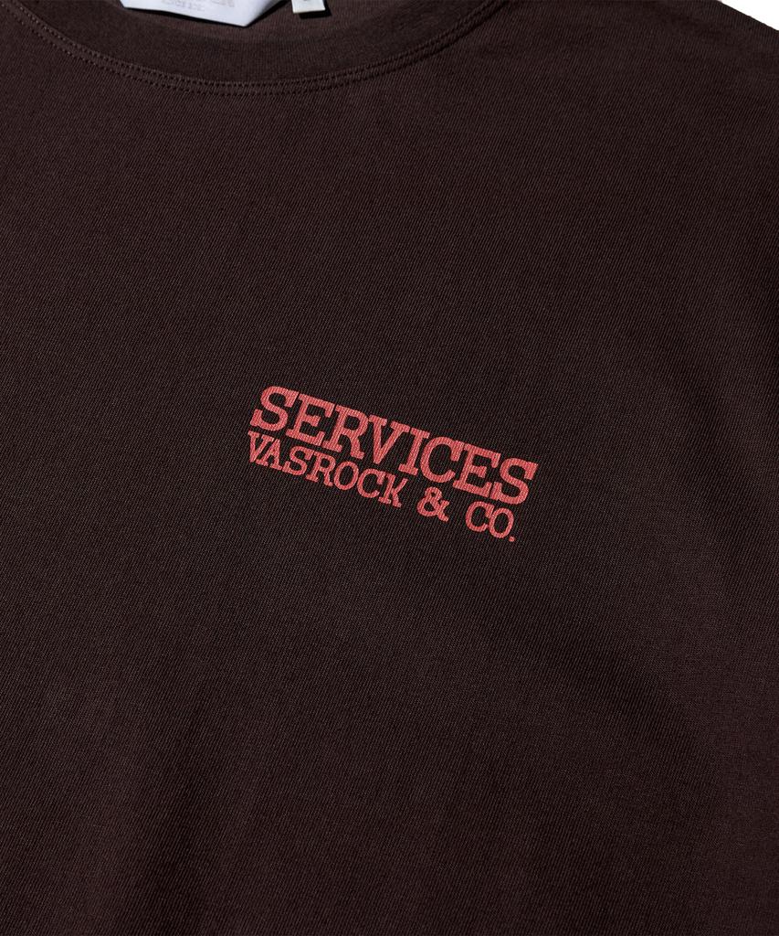 VASROCK Slogan Long Sleeve Maple