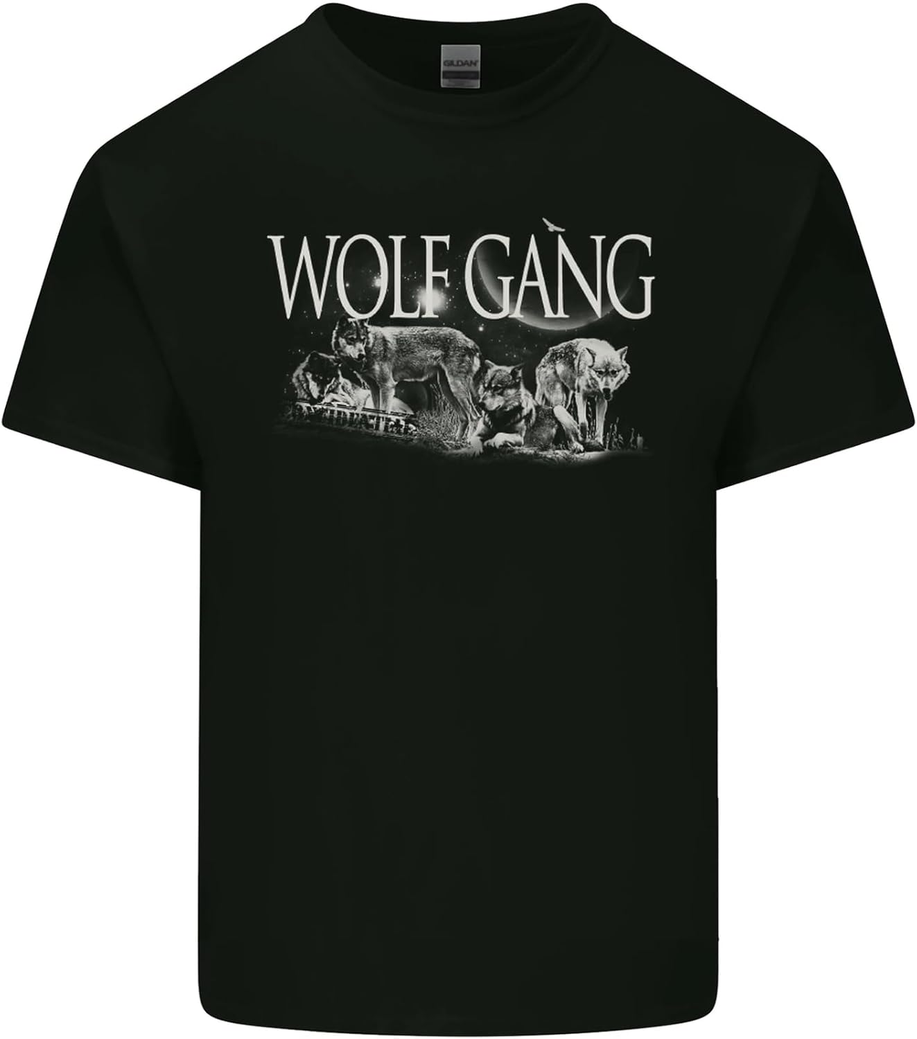 Wolf Gang Werewolves Wolves Mens Cotton Men T Shirt Tee Top XXL чёрный
