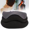 Sponge Neck Collar Breathable U Shaped Pillow Neck Support Brace for Sleeping Black Gray