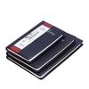 Black Leather A4 Notebook Journal with 16k Leather Cover - A5/B5 Notepad for Business, Office, or Meetings