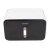 Toilet Paper Roll Box Cover Waterproof Punch Free Prevent Corrosion Wall Mounted Bathroom Tissue Holder Black