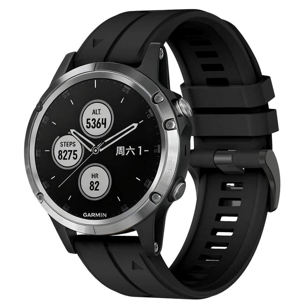 20/22/26mm Quick Fit Band for Garmin Fenix 5/Fenix 8 Pro 47/51MM Light Silicone Sports Watch Strap for 20/22/26mm Quick Fit
