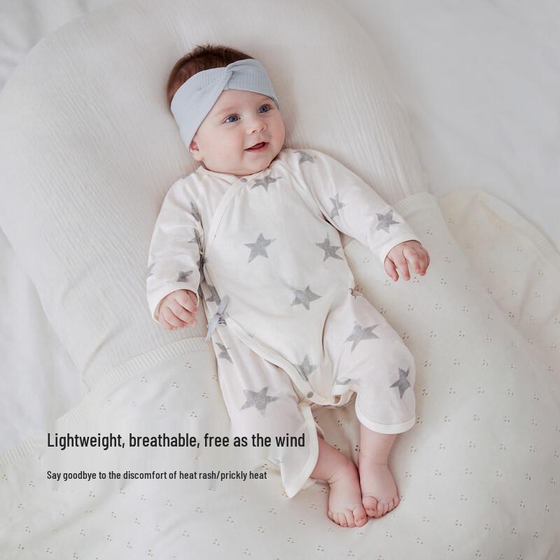 Babylove Newborn 100% Cotton Butterfly Romper