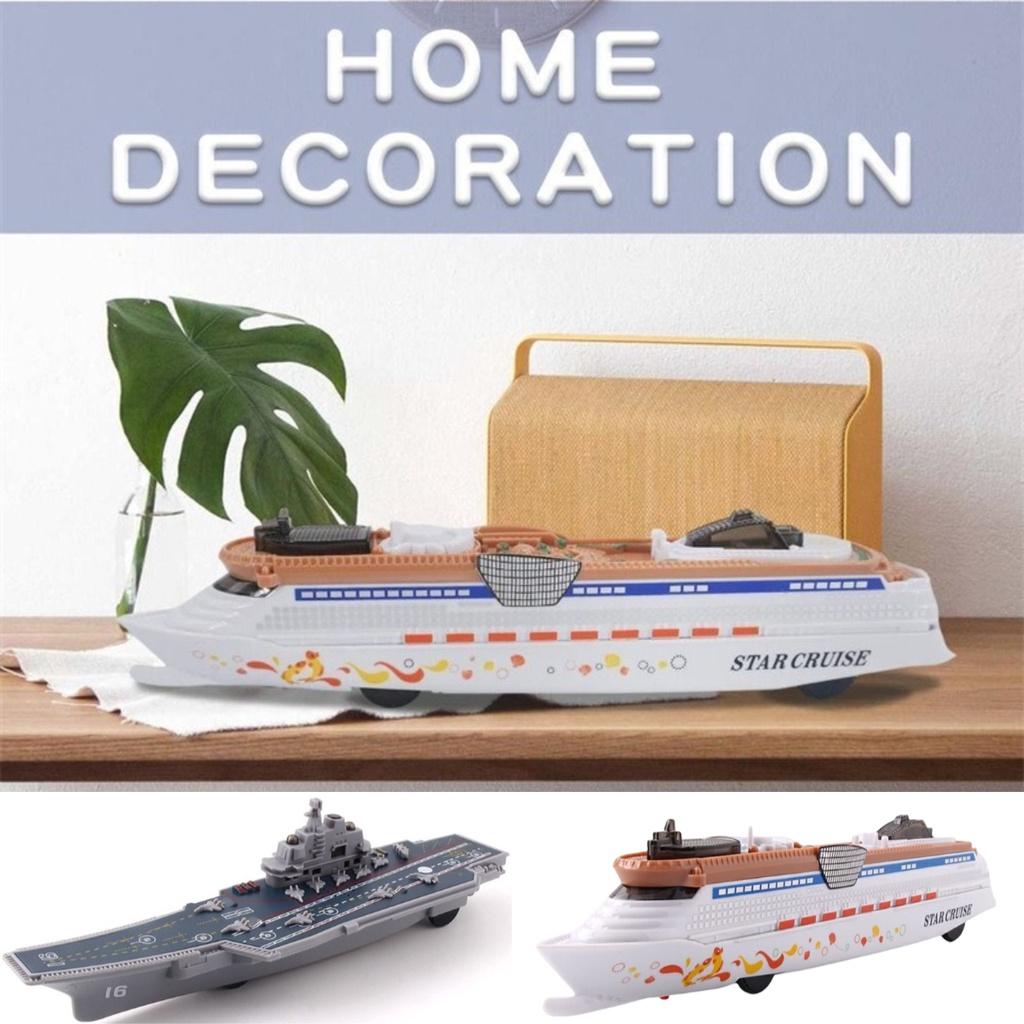 Inertialsicherer Flugzeugträger-Modellbausatz Plastikspielzeugauto für Jungen im Alter von 2-6 Jahren Mit Sound- und Lichteffekten