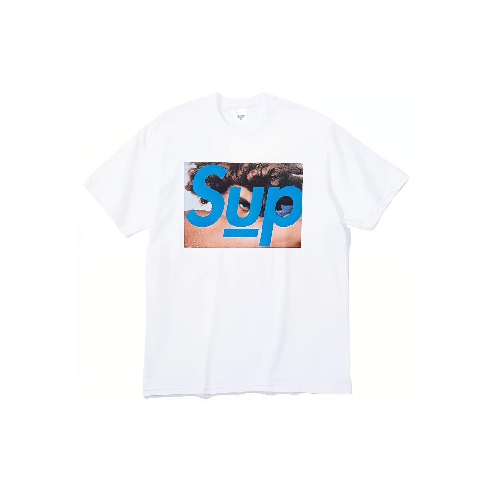 Supreme Undercover Sejas T-krekls `Balts Zils`