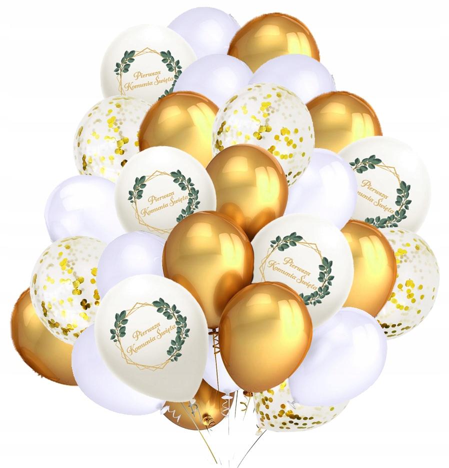 Communion Set Balloons Banner Leaves