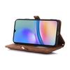 For Samsung Galaxy A35 5G Case Zipper Pocket 9 Card Slots PU Leather Phone Cover with Wrist Strap