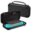 Switch Lite Hard Carrying Storage Holds 10 Game Full Black Case, Pouch, Bag, Cards, Dustproof, Dirt-Resistant, Shockproof, Protection,
