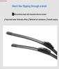 Suitable for Buick Excelle Wiper Blade 2011-2015 & 2016-2018 Frameless and Rubber Strip.