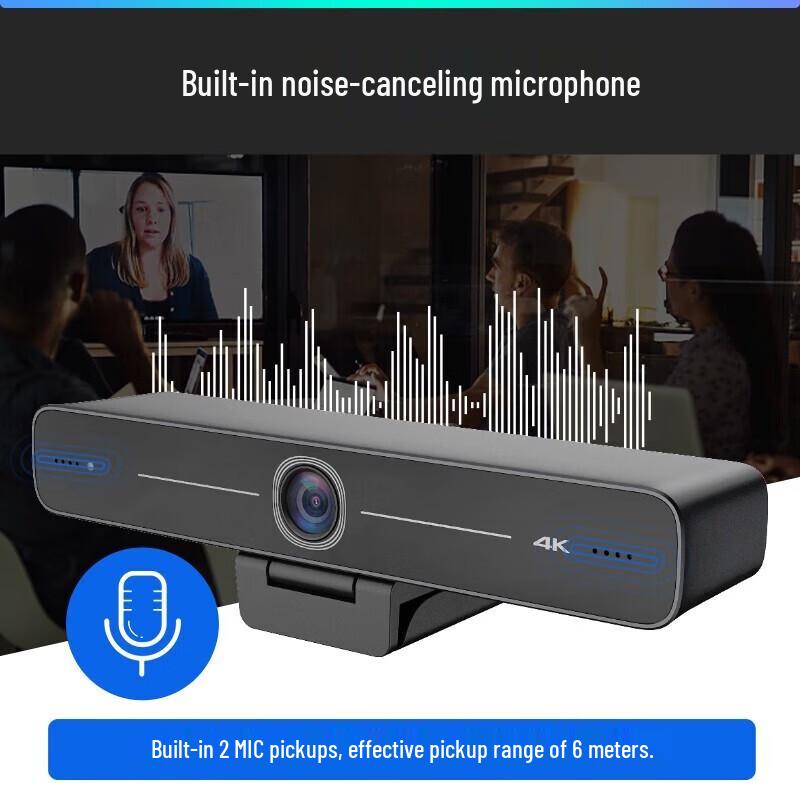 HIKVISION 4K USB Video Conference Camera with Microphone CN plug (adapter included)