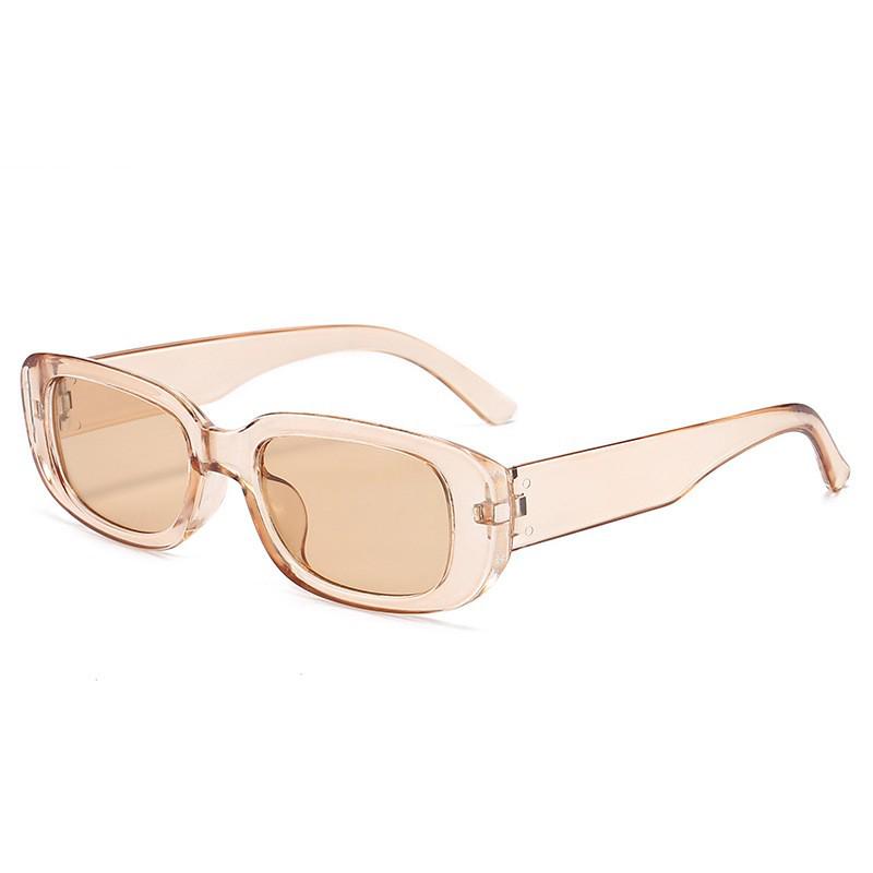 Retro Oval Women's Fashionable Anti-UV Sunglasses: Versatile European & American Small Frame