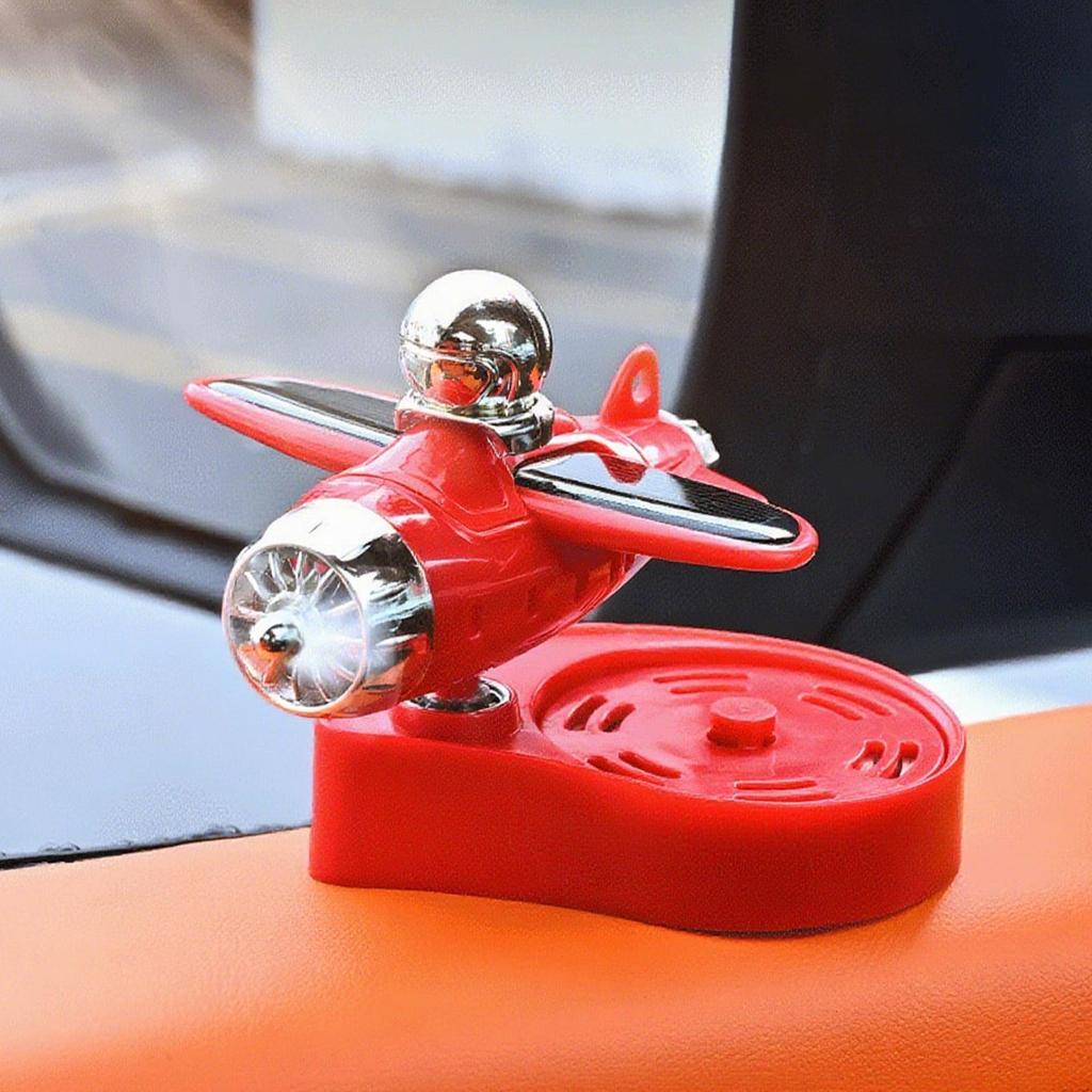 Car Air Freshener Solar Car Diffuser Plane Air Freshener Fragrance Diffuser Dashboard Decorations For Travel Auto Sedan Truck