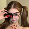 Love Cross Strap Eye Patch Dark Gothic Lace Sex Accessories COS Halloween Eye Patch