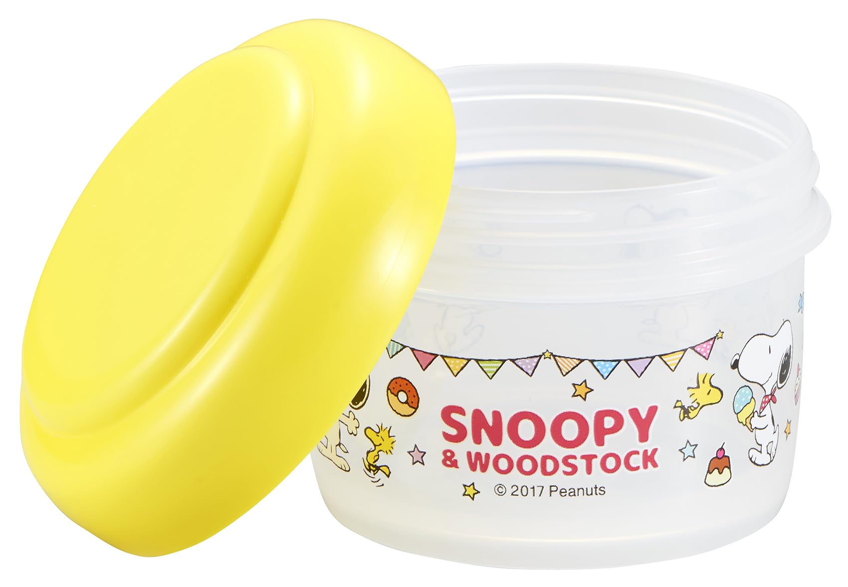 

OSK Snoopy Baby Lunch Box Set of 2 Yellow Height BR-9 Appliances. 12.5cm