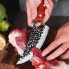 5.5" Kitchen Knife Professional Boning Knife Forged Stainless Steel Outdoor Cleaver Knife for Meat Vegetables Chef Knife