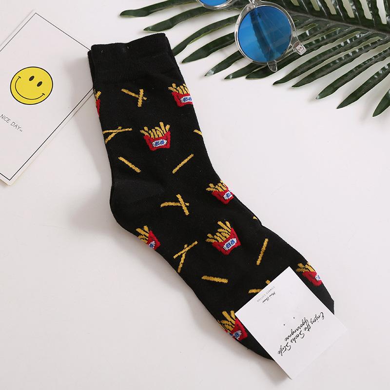 

Harajuku happy socks Men s Funny Combed Cotton Dress Casual Crew Wedding Socks Colorful Novelty Skateboard Socks