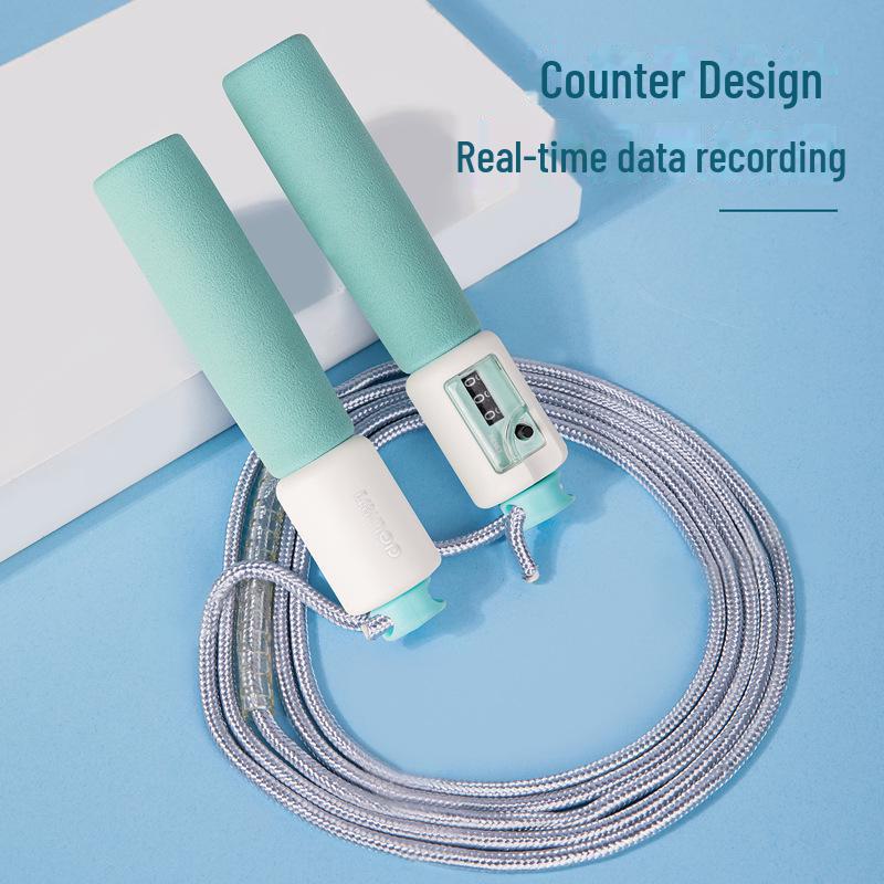 Adjustable Skipping Rope for Fitness, Weight Loss, and Exam Prep - For Kids and Teens with Counter