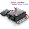 SK1 Portable Foot Pedal Spot Welding Machine Type C Rechargeable 18650 Lithium Battery DIY Nickel Strip Kit Spot Welder Tool