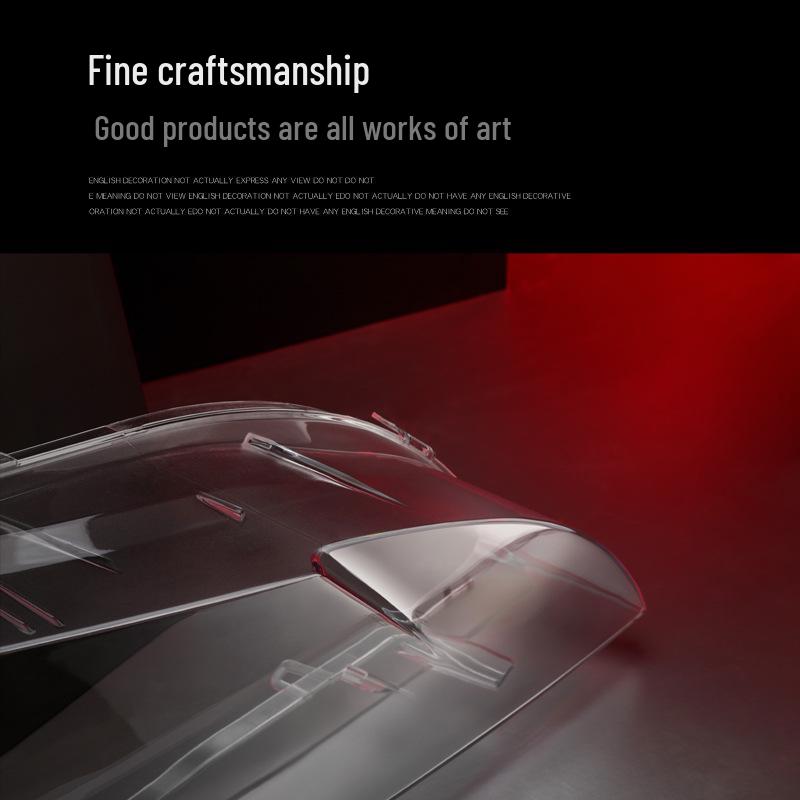 BMW X5 (08-13) E70 Headlight Cover: Organic Glass Shell Mask Base