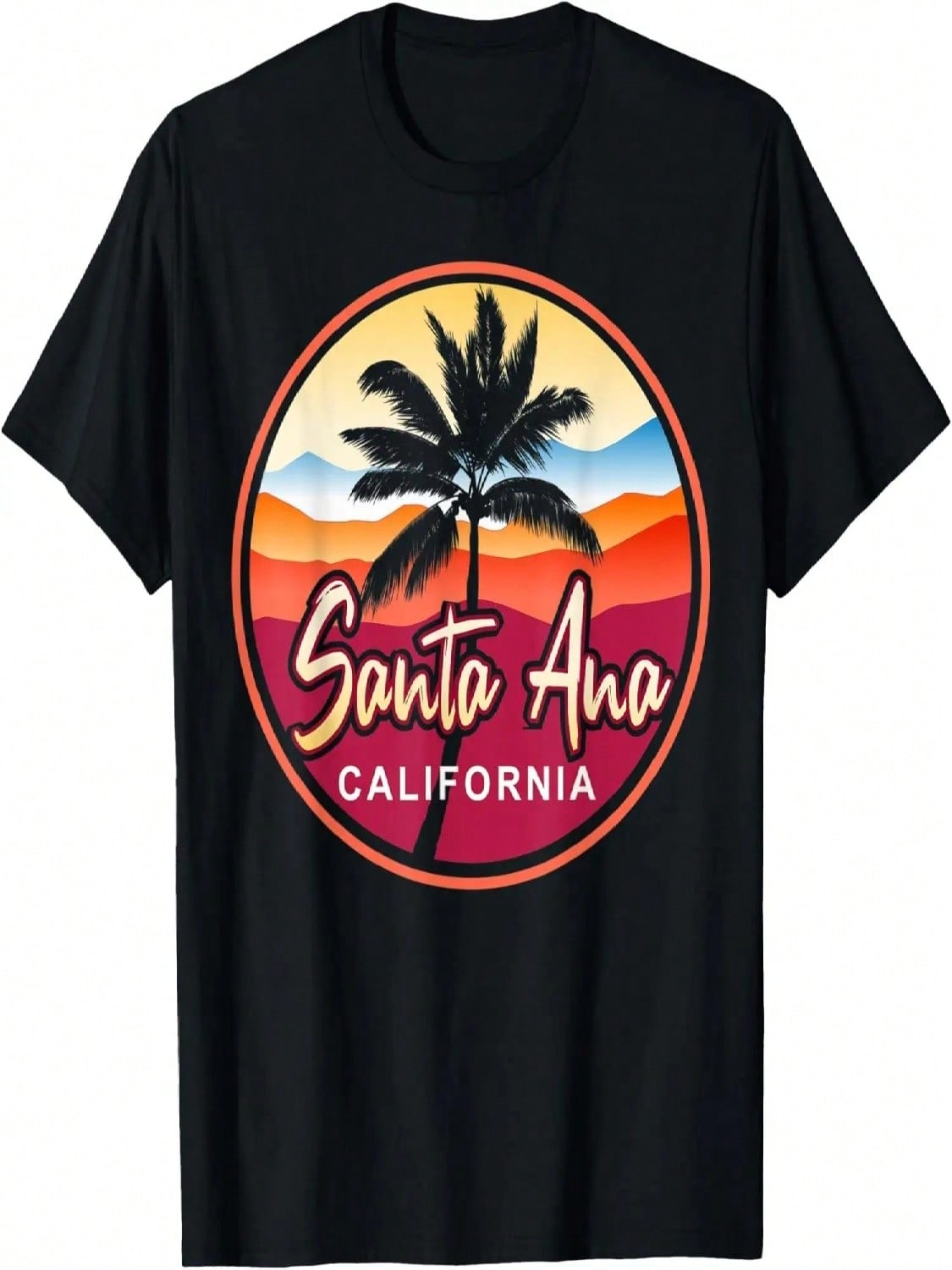 Santa Ana California Orange County T-Shirt S разноцветный