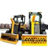Hand-Push Snow Blower with Spiral Scraper for Road and Household Use - Multifunctional Gasoline Engine Snow Thrower