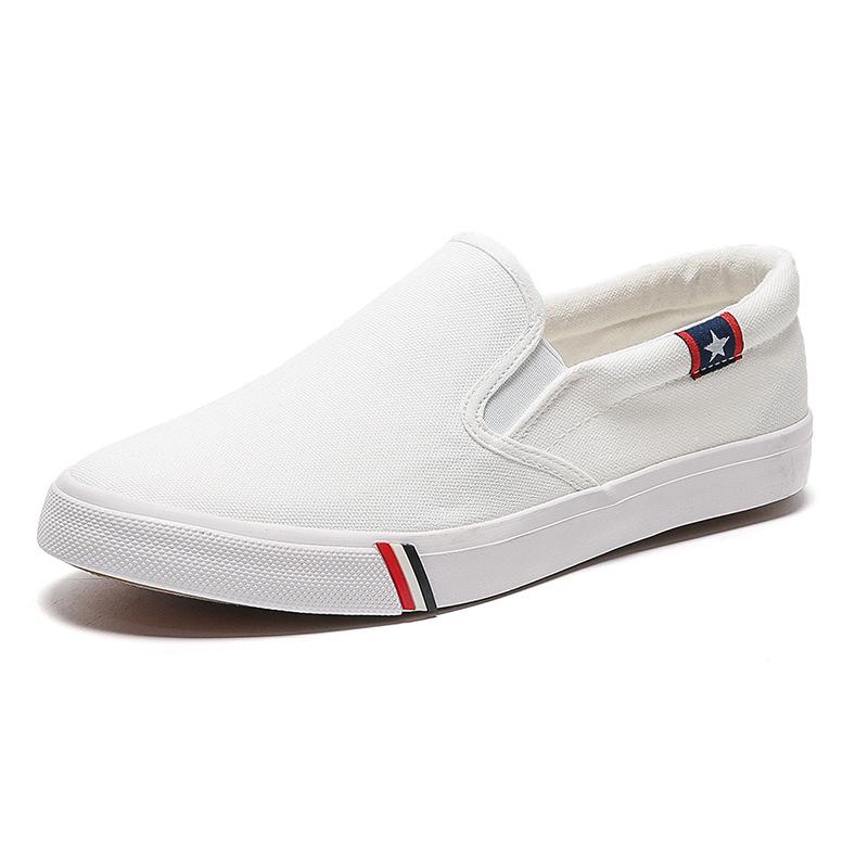 Chaussures Slip-on en Toile XL pour Homme Printemps - Décontractées Tendance Style Coréen