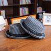 Classic Office Wear Bowler Hat With Polyester Material And Stylish Rolled Brim For Men And Women
