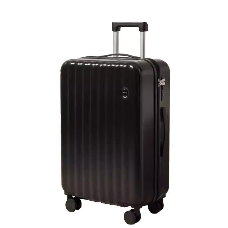 OCEANIA ROO DS-BS01 Модный полосатый чемодан на колесах из ABS и PC