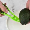 Avocado-Separator Haushaltsschneider Avocado-Schäler Schneiden Fruchtfleischschaber Kunststoff-Avocadomesser Küchenwerkzeug