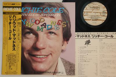 LP Record RICHIE COLE - Hollywood Madness K22P6014 MUSE 1980 Japan Obi Jazz Used