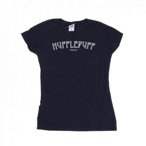Harry Potter Womens/Ladies Hufflepuff Logo Cotton T-Shirt