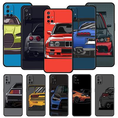Phone Case For Oneplus 13R 12R 10R 13 12 11 10T Nord N100 N10 Z N30 CE 3 2 2T Pro Lite Soft TPU Cover JDM Tokyo Drift Sports Car