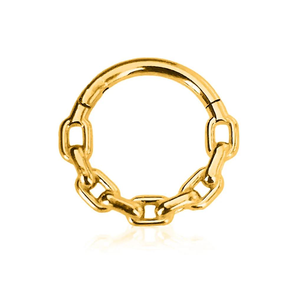 Nasenring aus Edelstahl 316, nahtloser Ring, geschlossener Ring, Nasenseptumring, einfarbiger spitzer Kegel Piercing-Ohrring, runder p