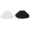 A-line Petticoat Crinoline Slips Wedding Accessories Short Tutu Skirt 50s Vintage Puffy Underskirt Multi Layers 17 Inch