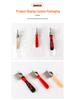 Pet Hair Removal Brush & Flea Comb with Stainless Steel Needles for Cats & Dogs