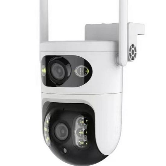 HD Waterproof Binocular Surveillance Camera, US/EU Standard - Indoor/Outdoor Wireless WiFi Monitor (5G, YI/IOT)