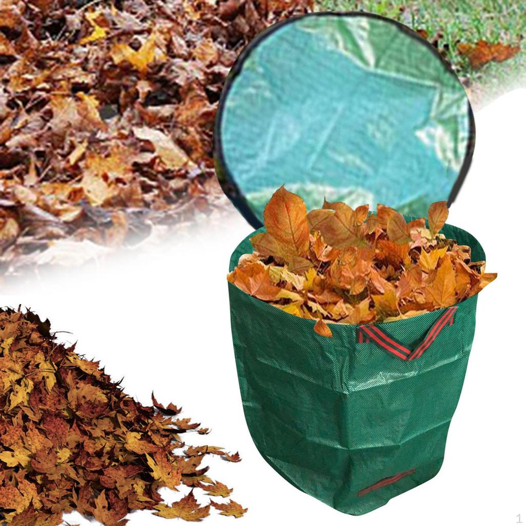 Wytrzymały worek na liście ogrodowe do efektywnego usuwania odpadów ogrodowych