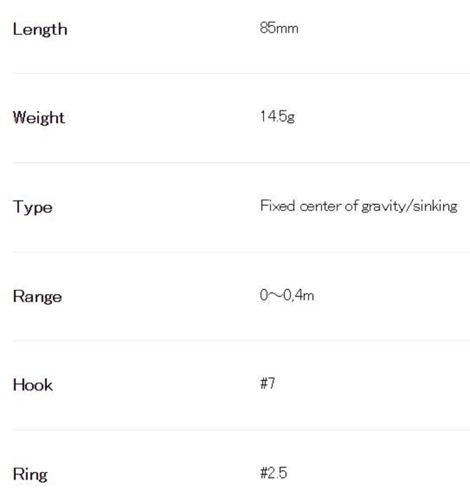 DUO Bay Ruf Seek 85S Sinking Lure CCCZ387 (5510)