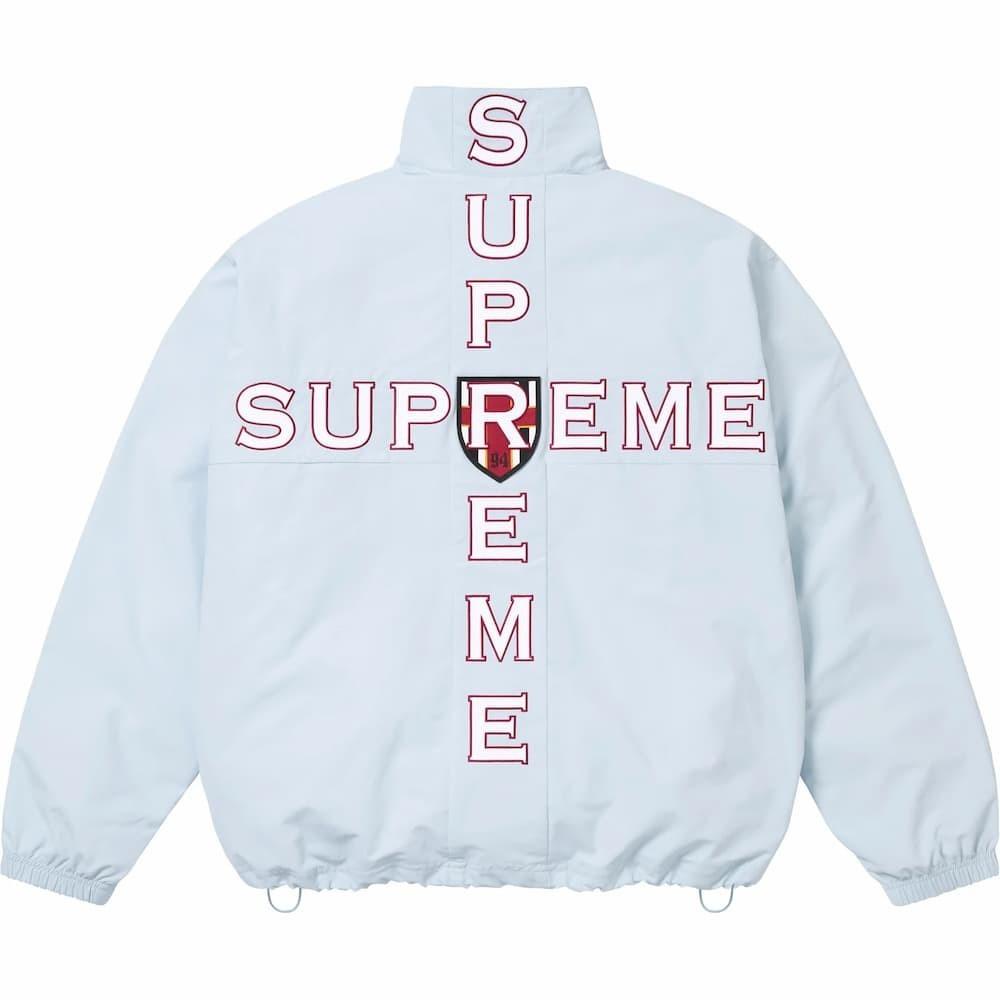 Supreme Cross Track Jacket "Light Blue"
