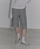 AUTHENTI Low-Rise Check Pants_Black