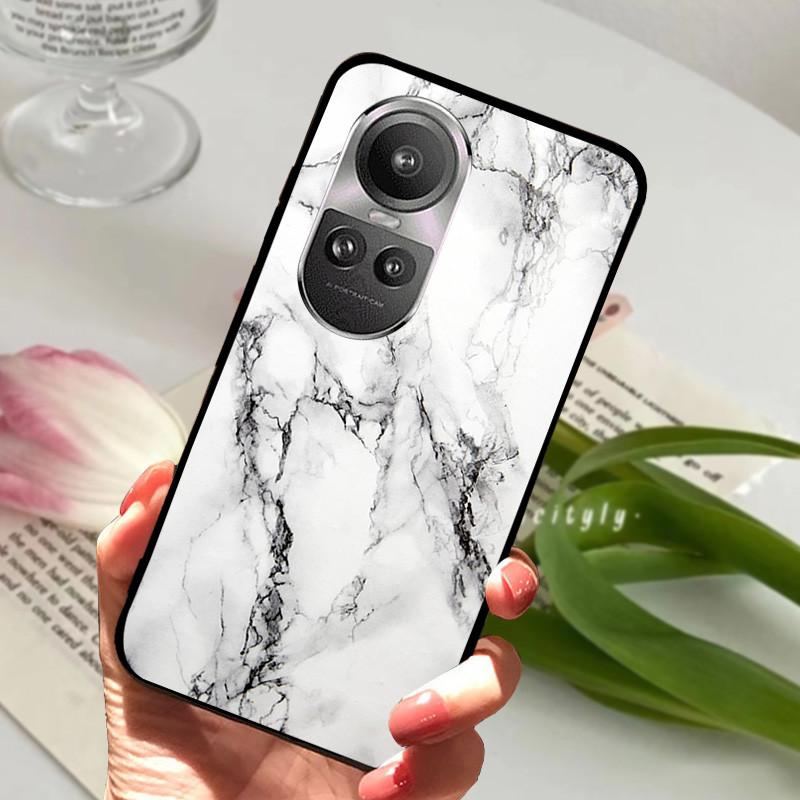 For Oppo Reno 10 5G CPH2531 Case Reno10 Shockproof Soft TPU Silicone Phone Cover For Oppo Reno 10 Pro 5G CPH2525 Funda Cartoon