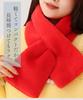 Elixio Fur Insertable Fur Neck Winter Women's Scarf, Tippet, Wrap, Fluffy, Soft, Warm, Compact, Lightweight, (Brown)
