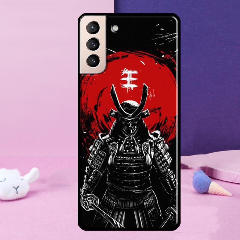 Japanese Samurai Phone Case For Samsung Galaxy S25 S24 Ultra S9 S10 S20 S21 S22 Plus S23 FE S24 FE Cover