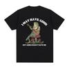 I May Have ADHD But ADHD Doesn't Have Me Graphic T Shirts Funny Unisex Frog Cottagecore O-Neck Oversized Cotton T-shirt Tops Unisex
