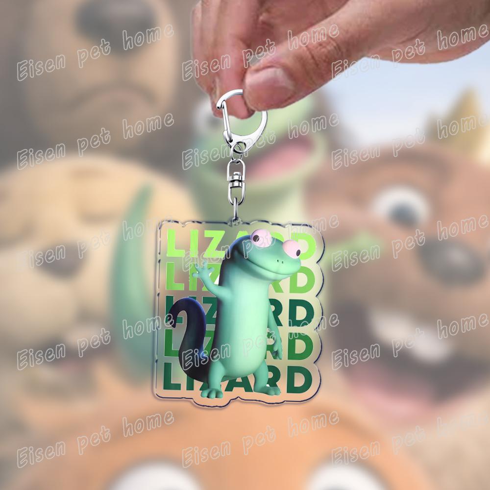 

Cute Animal Lizard Lizard Keychains for Women Accessories Bag Charm Funny Lizard Beaver Keyrings Jewelry Friends Gifts