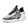 Anta Life Collection Synthetic Leather Cushioning Slip Resistant Abrasion Resistant Breathable Low top Casual Shoes 112038859-2