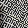 Used GIVENCHY Stole All-over Pattern Monogram Damaged