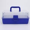 Three-Tier Fishing Tackle Box Outdoor Portable Organizer with Handle